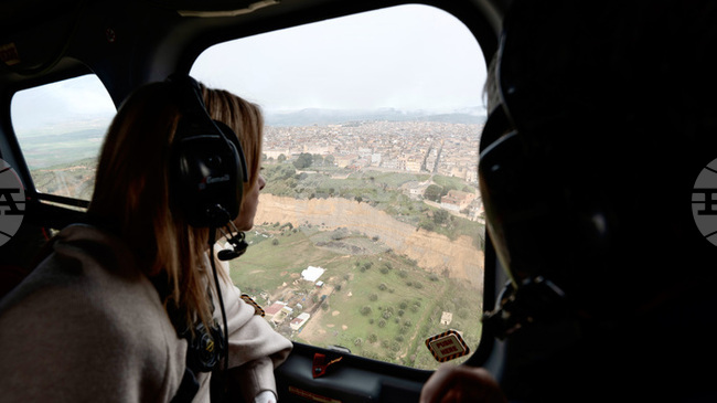 АНСА: Мелони посети Сицилия и Нишеми, за да се запознае с „критичната“ ситуация, предизвикана от циклона "Хари"