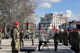 Павел баня - 61 Стрямска механизирана бригада - военна клетва