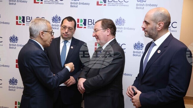 ННА: Британският посланик в Ливан откри Британско-ливанската търговска камара