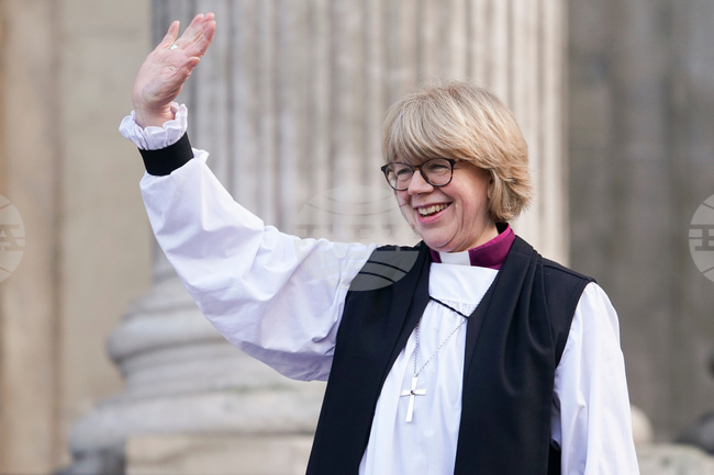 Назначаването на първата жена архиепископ на Кентърбъри бе юридически потвърдено