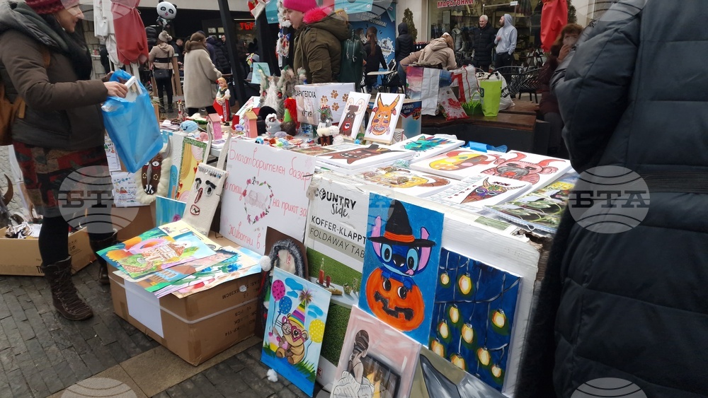 Благотворителен базар събра над 2173 евро в помощ на Общинския приют за безстопанствени кучета в Перник