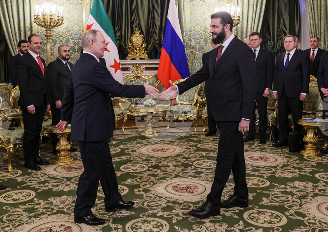 Путин похвали Аш Шараа за напредъка по възстановяването на териториалната цялост на Сирия