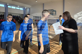 Свищов - ученически спортни игри - награждаване