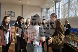 Свищов - ученически спортни игри - награждаване