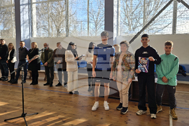 Свищов - ученически спортни игри - награждаване