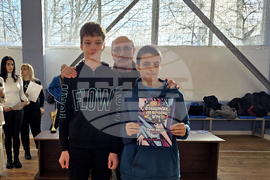 Свищов - ученически спортни игри - награждаване