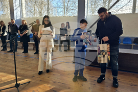 Свищов - ученически спортни игри - награждаване