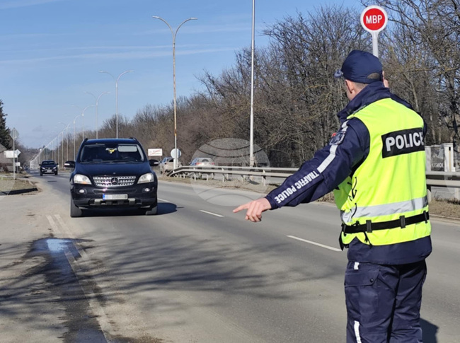 Акция за спазване на Закона за движение по пътищата ще се състои в страната от днес до 3 март 