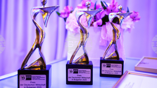 Германо-Българската индустриално-търговска камара отличи компаниите с най-голям принос за развитието на двустранните икономически отношения 