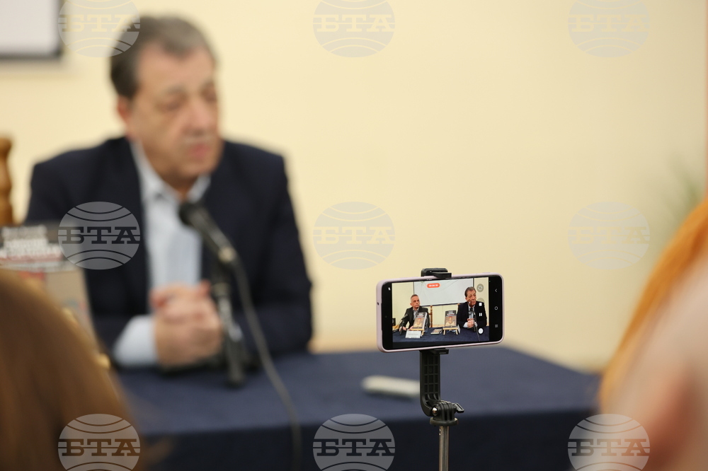 Проф. Вили Лилков - книга „Синове на Сатаната“ - представяне