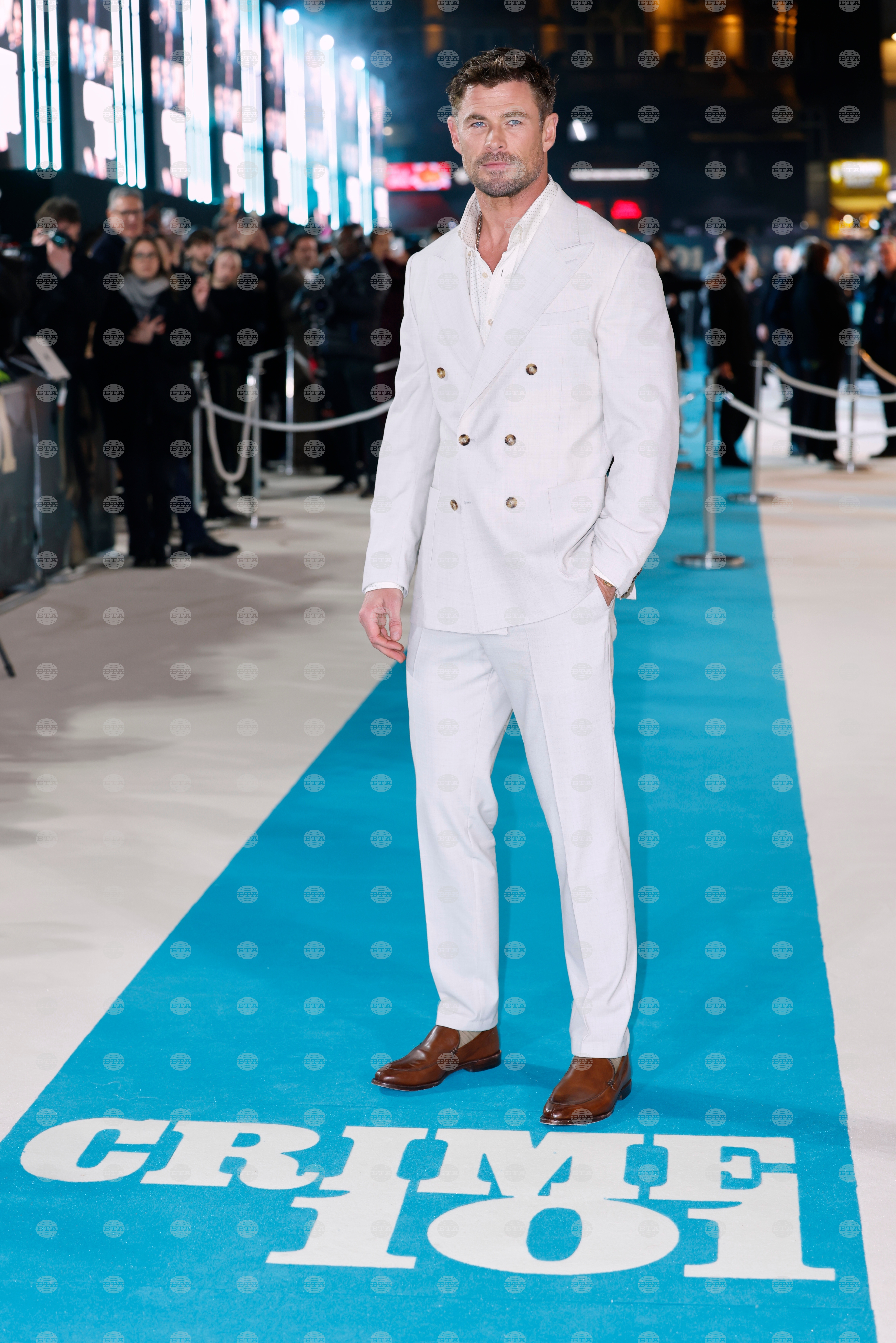 Britain Crime 101 Premiere