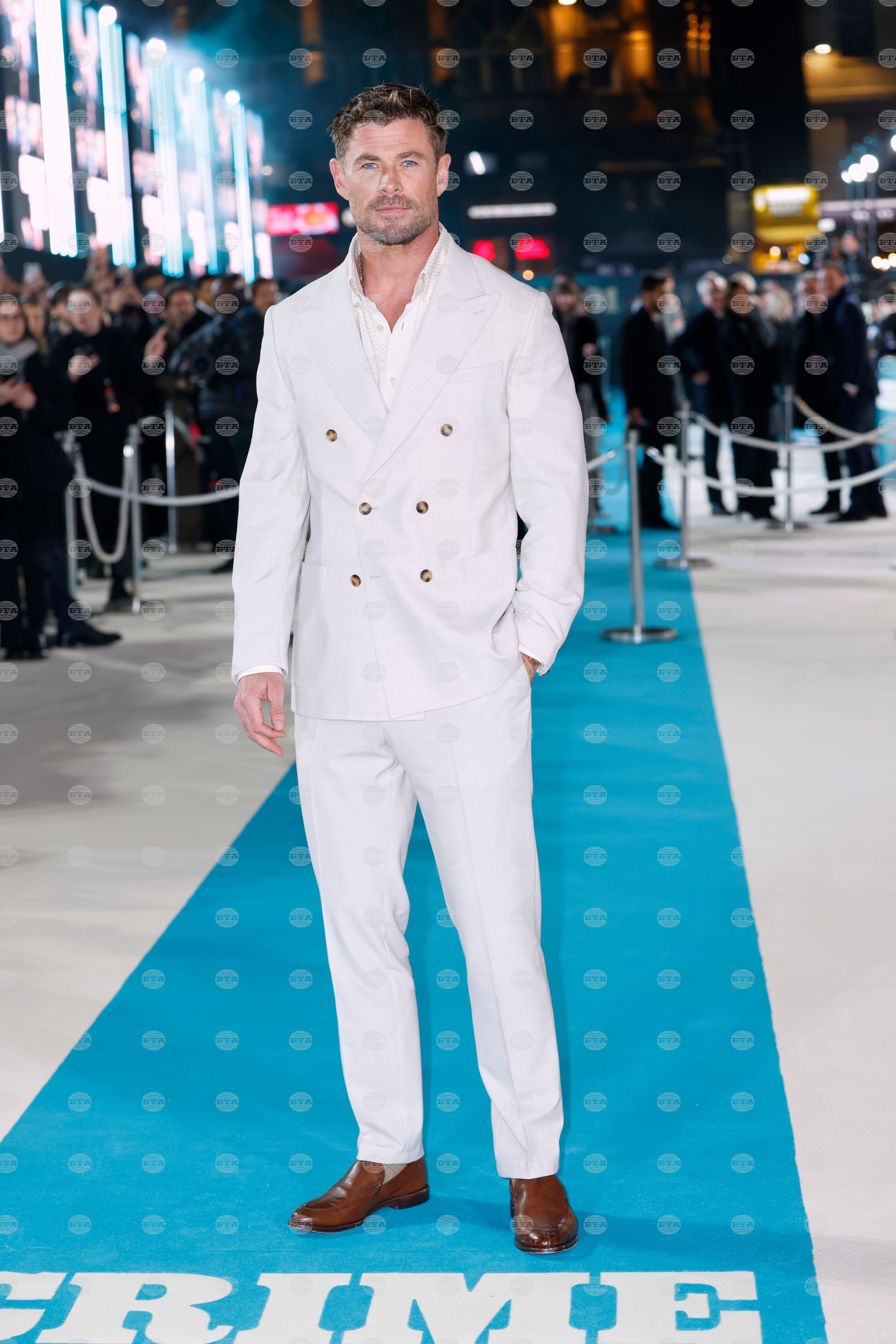 Britain Crime 101 Premiere