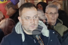 Северна Македония - Скопие - протест с искане за увеличаване на заплатите