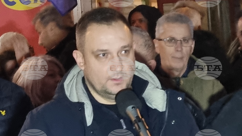 Северна Македония - Скопие - протест с искане за увеличаване на заплатите