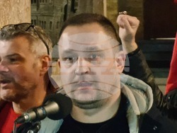 Северна Македония - Скопие - протест с искане за увеличаване на заплатите