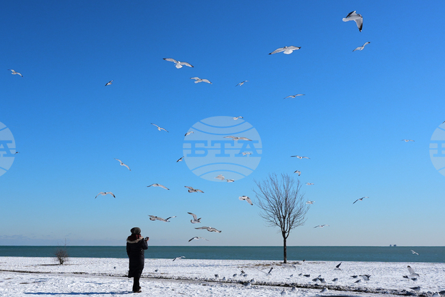 APTOPIX Winter Weather Chicago