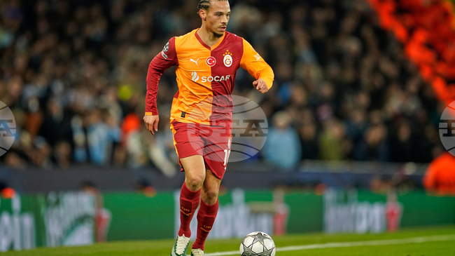 Крилото на Галатасарай Лерой Сане ще отсъства от игра за неопределен период заради контузия