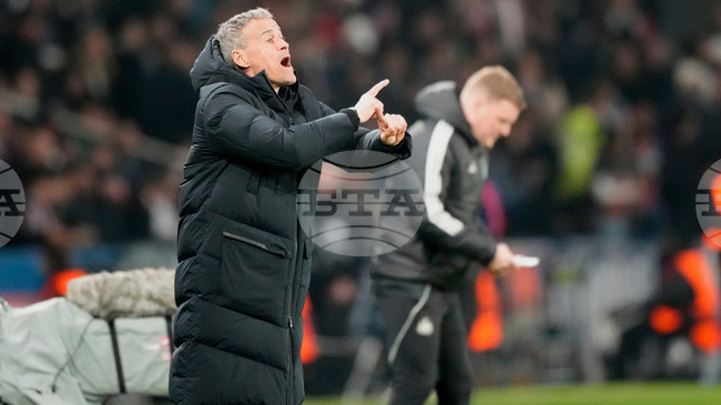 Треньорът на Пари Сен Жермен Луис Енрике след равенството в Нюкасъл: Трябва да се подобрим, но заслужавахме да спечелим