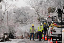 APTOPIX Winter Weather Tennessee