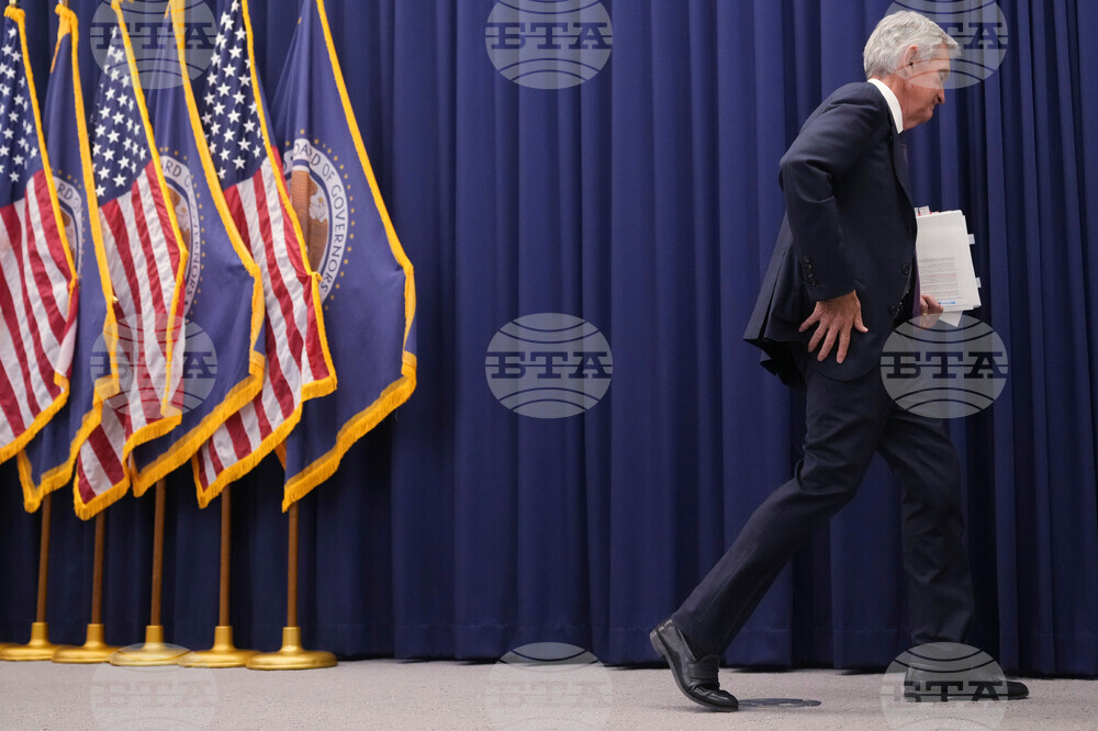 APTOPIX Federal Reserve Powell