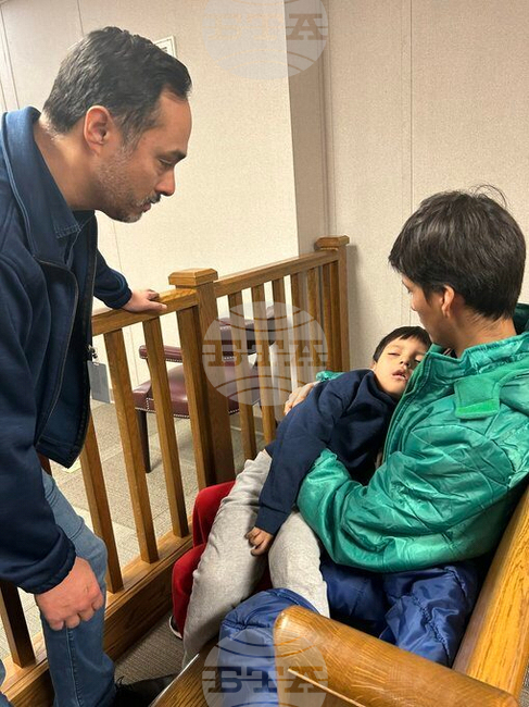 US Immigration Enforcement Boy Detained