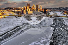 APTOPIX Winter Weather Pennsylvania