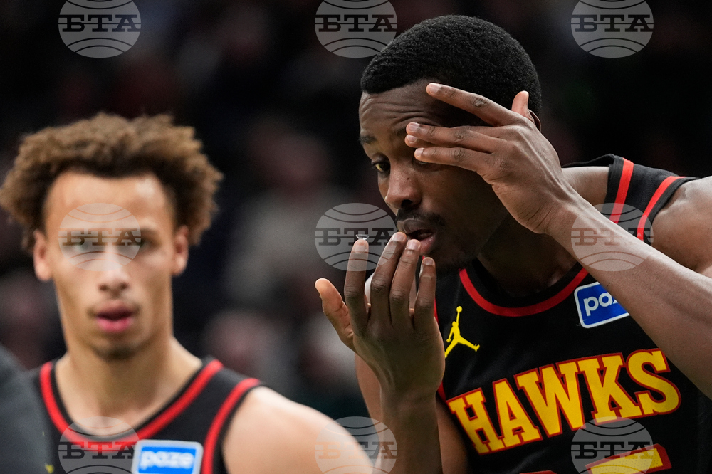 Hawks Celtics Basketball