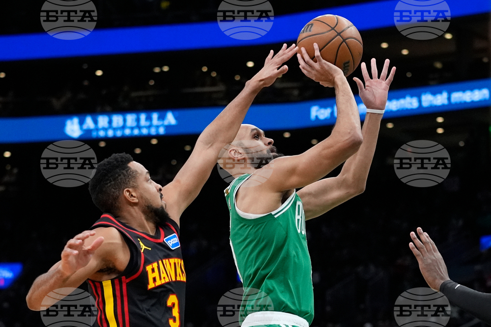 Hawks Celtics Basketball