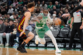 Hawks Celtics Basketball