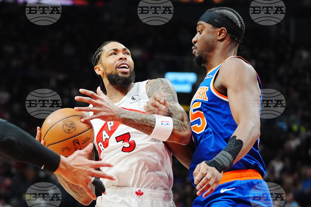 Knicks Raptors Basketball