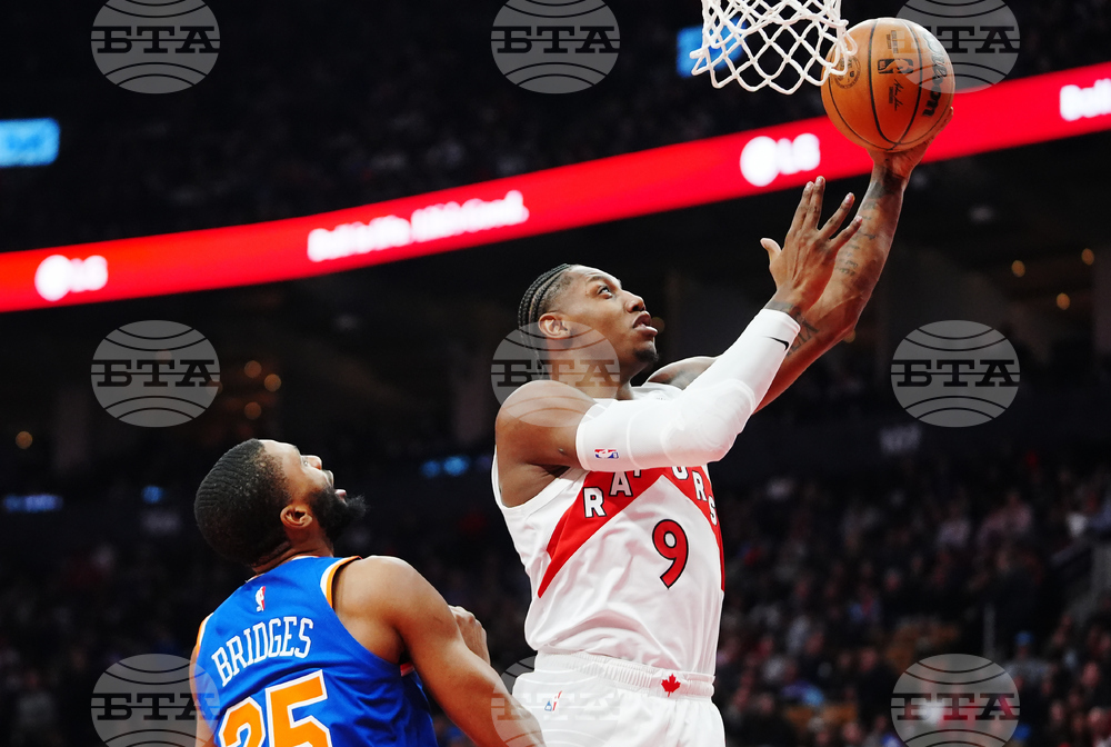 Knicks Raptors Basketball