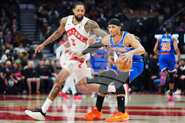 Knicks Raptors Basketball