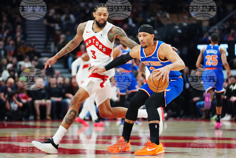 Knicks Raptors Basketball