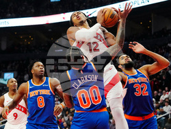 Knicks Raptors Basketball