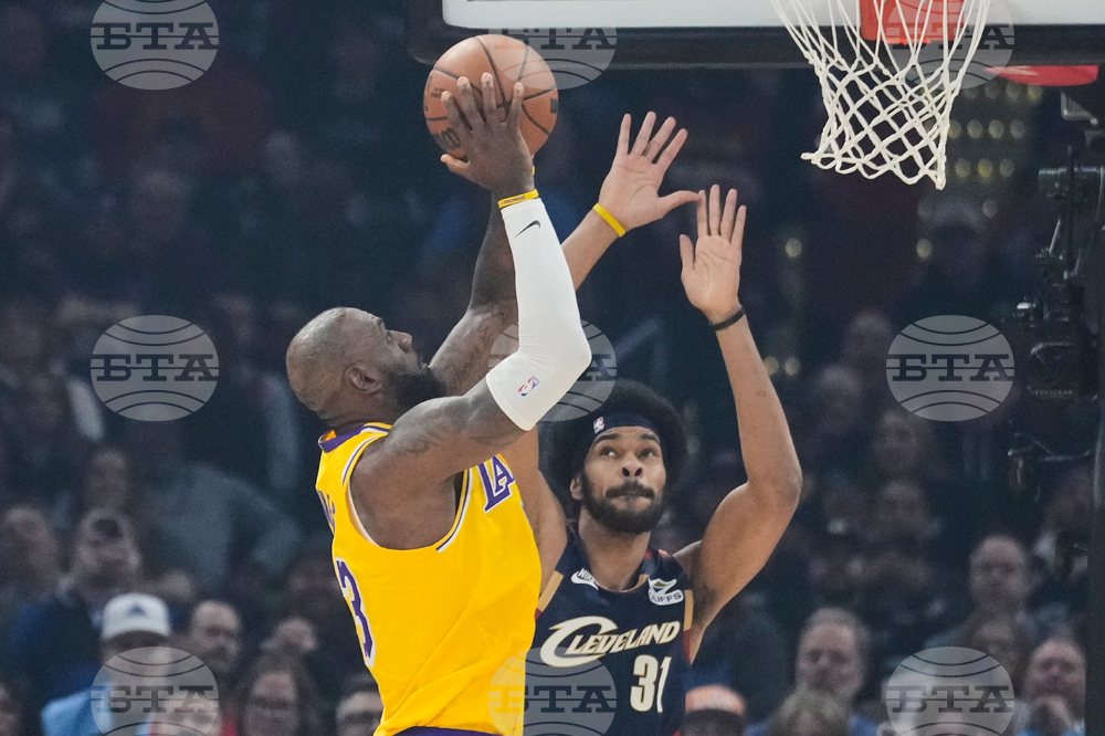 Lakers Cavaliers Basketball