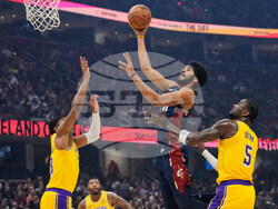 Lakers Cavaliers Basketball