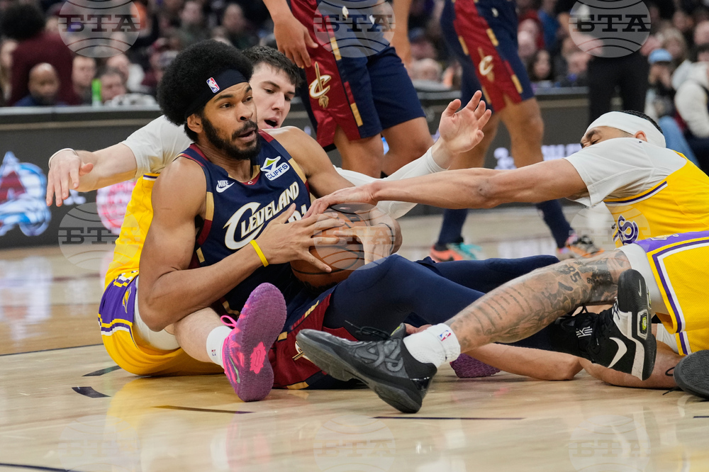 Lakers Cavaliers Basketball