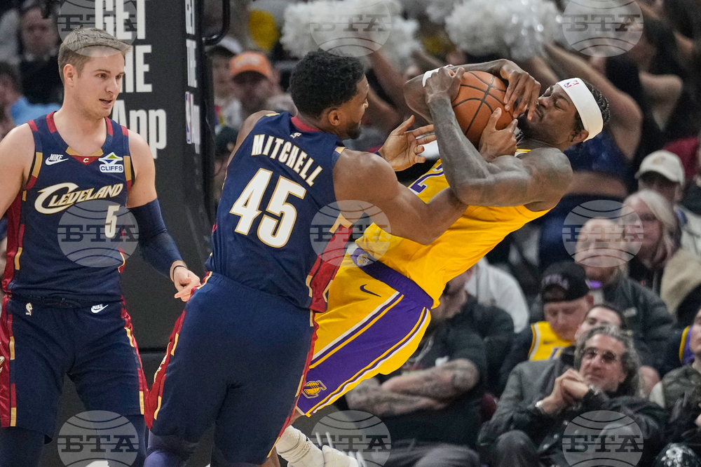 Lakers Cavaliers Basketball