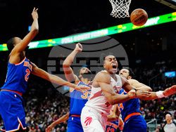 Knicks Raptors Basketball
