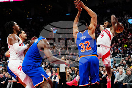 Knicks Raptors Hockey