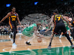 Hawks Celtics Basketball