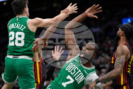 Hawks Celtics Basketball