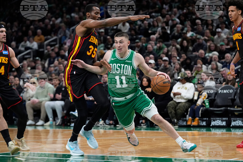 Hawks Celtics Basketball