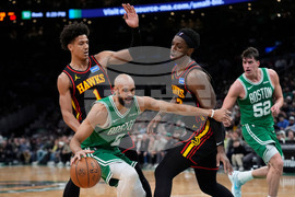 Hawks Celtics Basketball