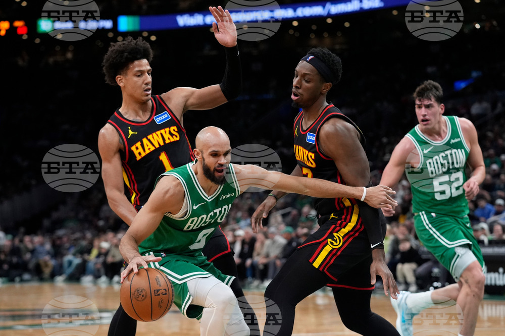 Hawks Celtics Basketball