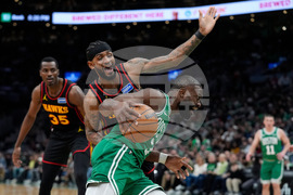 Hawks Celtics Basketball