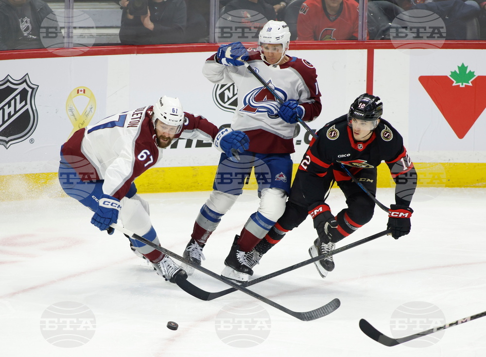 Avalanche Senators Hockey