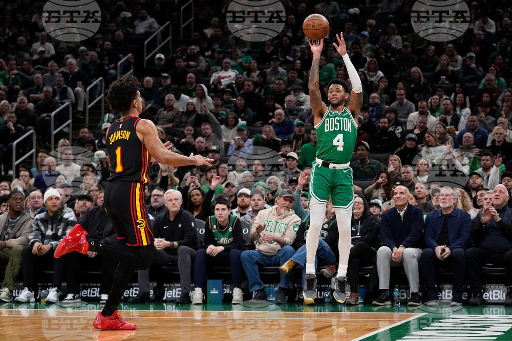 Hawks Celtics Basketball