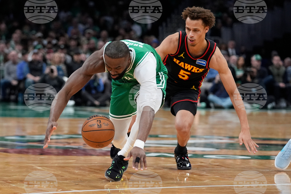 Hawks Celtics Basketball