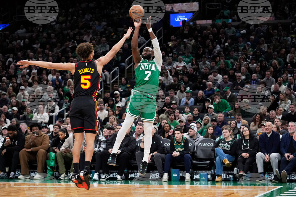 Hawks Celtics Basketball